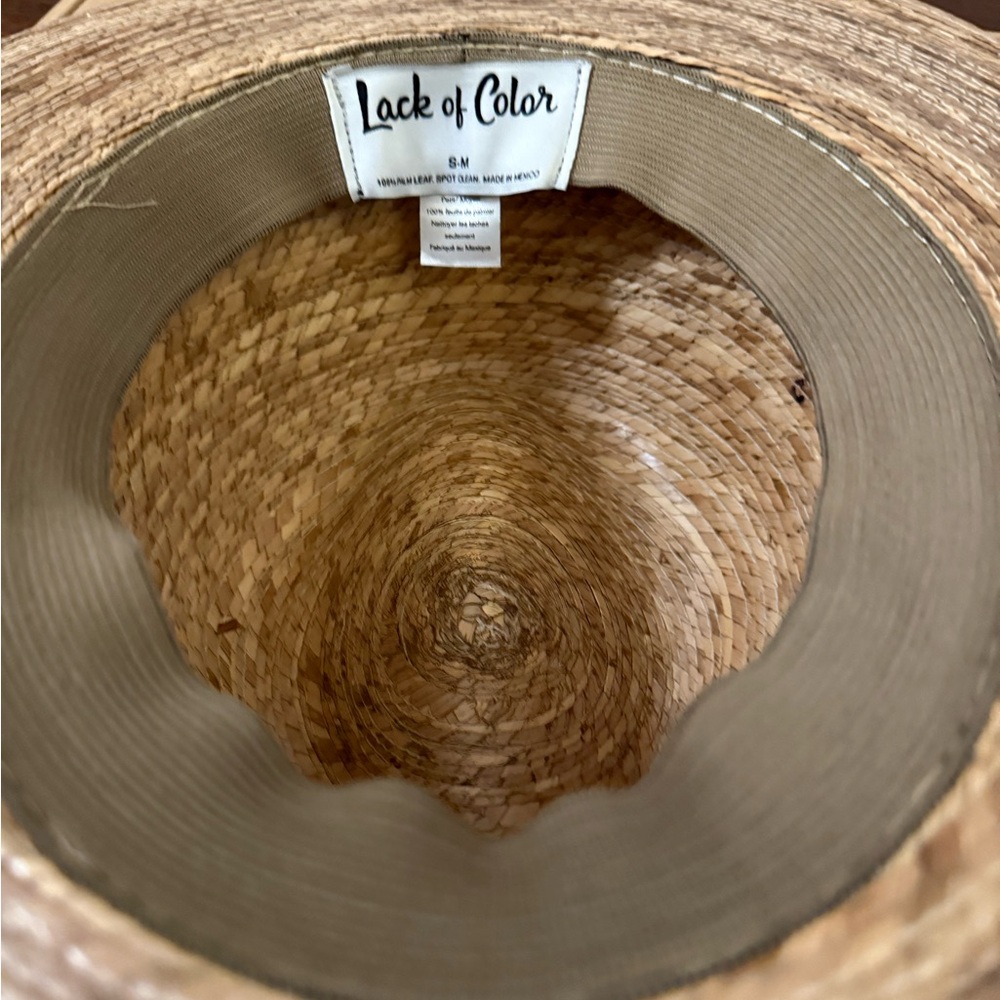 Lack Of Color Tan Straw Hat - Picture 5 of 5